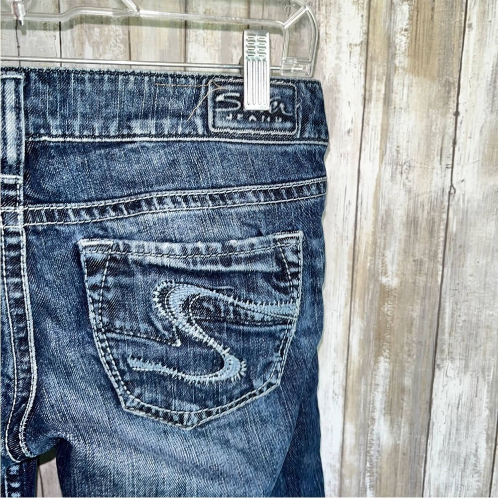 Silver Tuesday 20 Low Rise Slim Boot Luxe Stretch Jeans - Picture 6 of 8